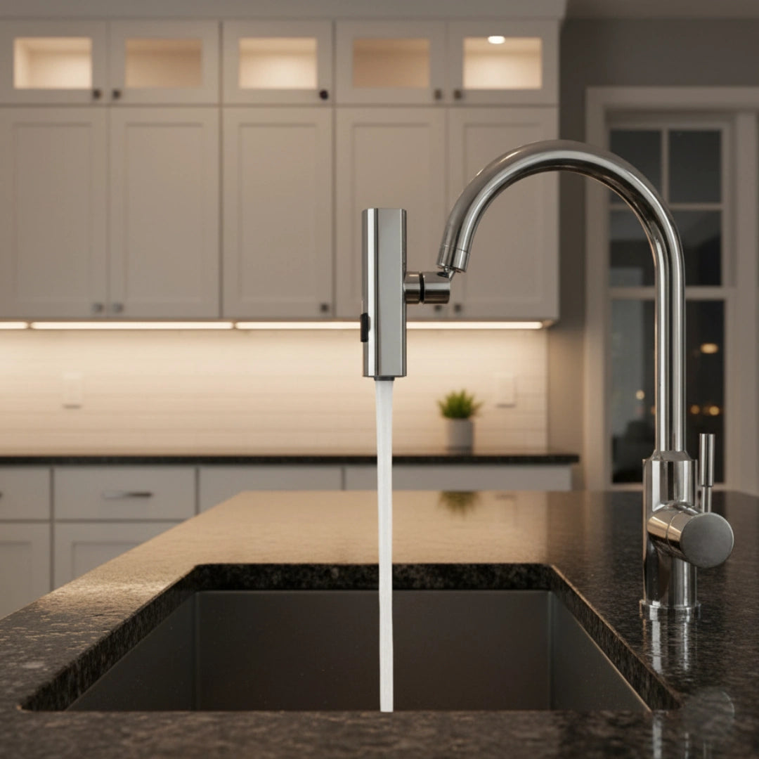 AcquaFlex 360 risparmio idrico 60 percento aeratore integrato