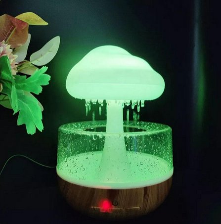 Blustoreweb ™ Umidificatore di design effetto pioggia 7 colori - Blustoreweb