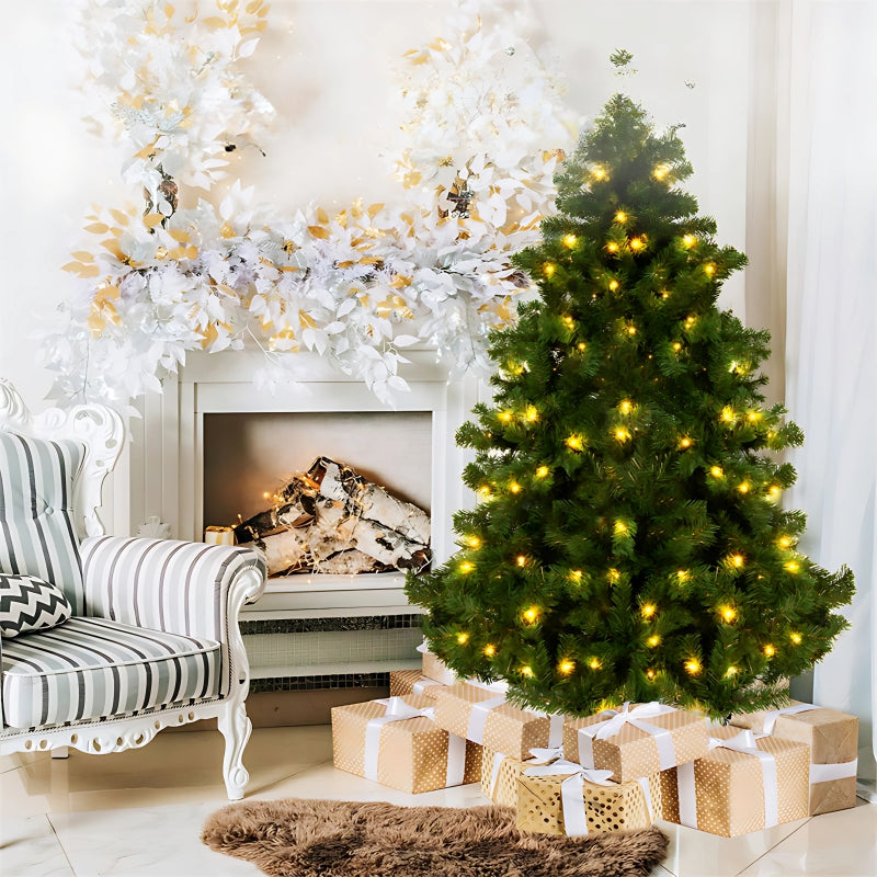 Blustoreweb ™ Albero di Natale Snowy Sparkle: Eleganza Innevata e Qualità Duratura per le Feste