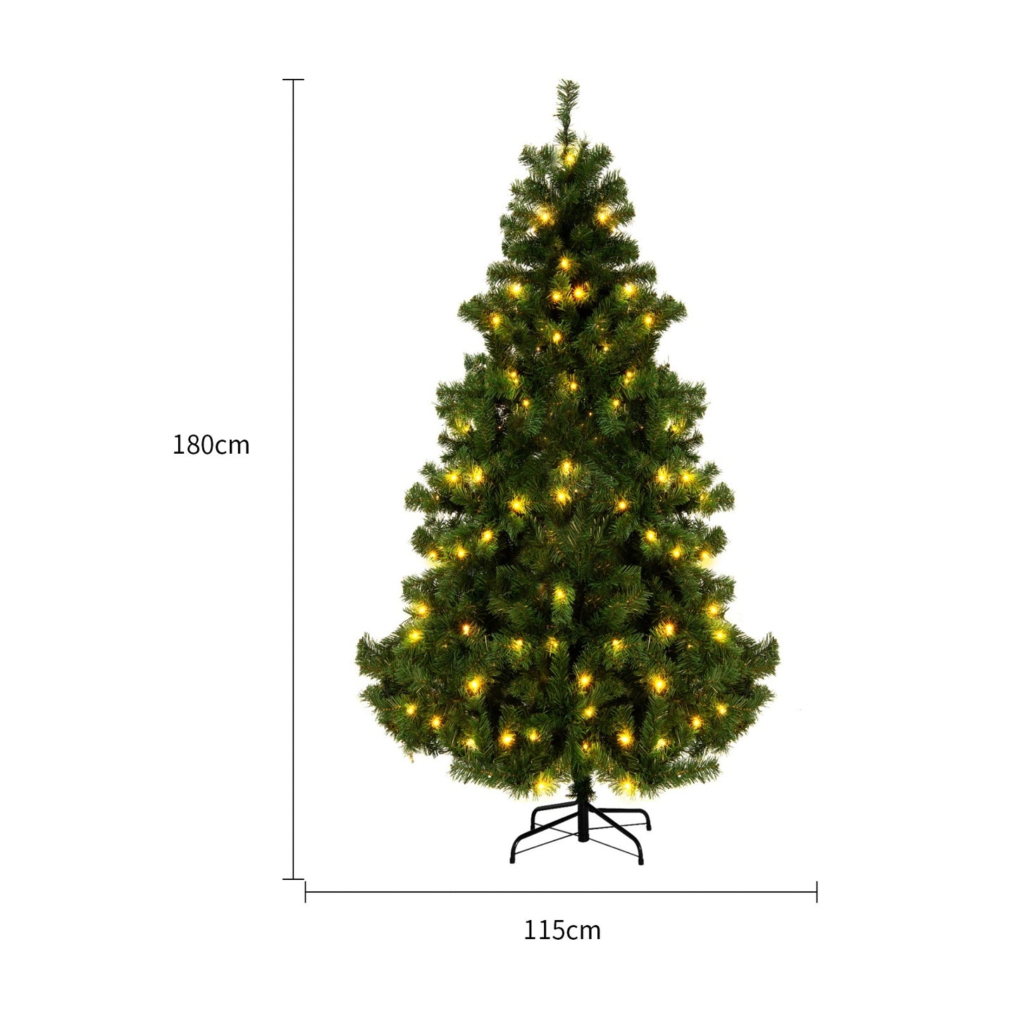 Blustoreweb ™ Albero di Natale Snowy Sparkle: Eleganza Innevata e Qualità Duratura per le Feste