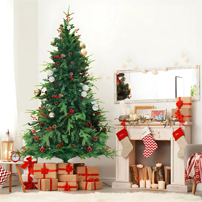 Blustoreweb ™ Albero di Natale Snowy Sparkle: Eleganza Innevata e Qualità Duratura per le Feste