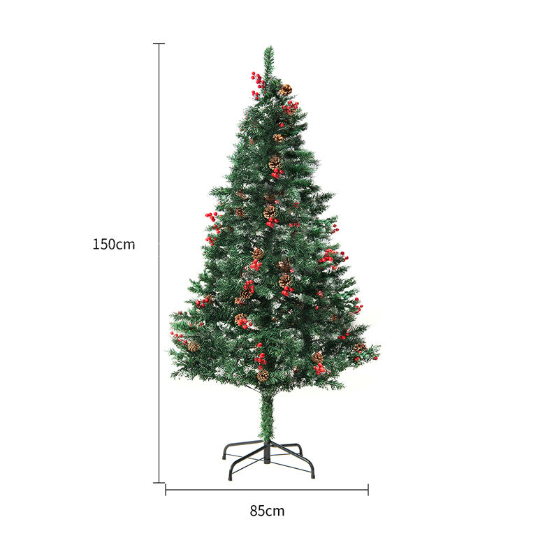 Blustoreweb ™ Albero di Natale Snowy Sparkle: Eleganza Innevata e Qualità Duratura per le Feste