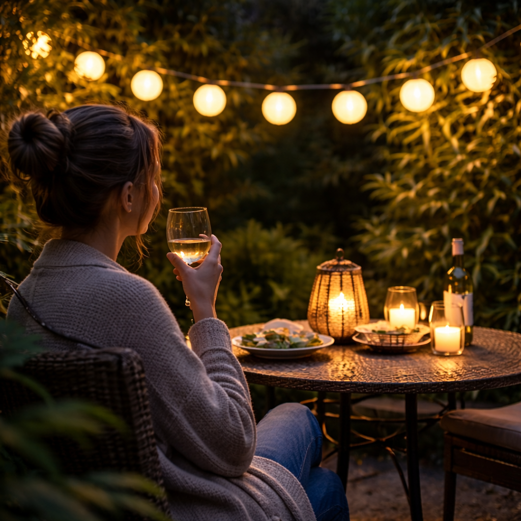 Blustoreweb™ Luci Solari a Lanterne LED per Esterno e Interno – Catena Luminosa Decorativa Atmosfera Calda