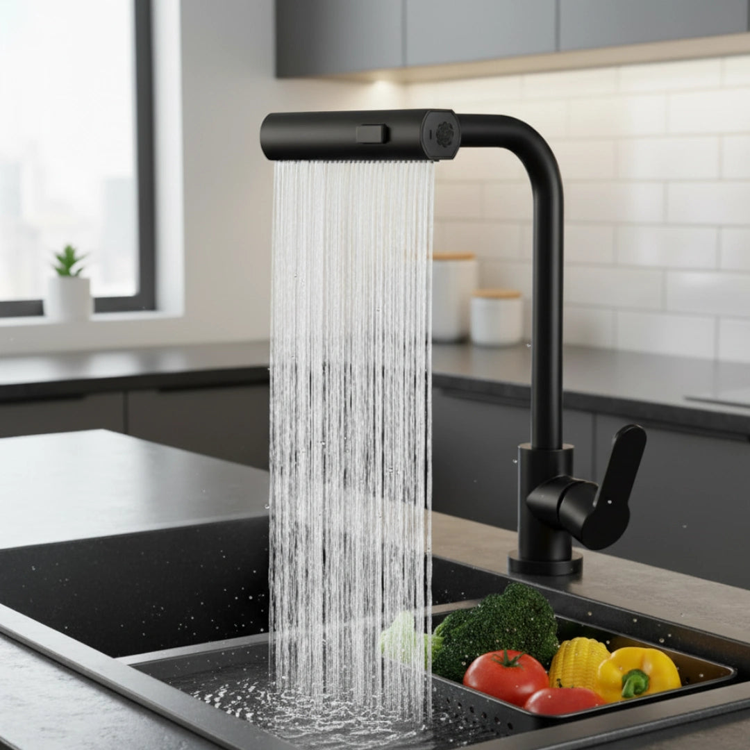 AcquaFlex 360 installazione senza attrezzi 10 secondi rubinetto