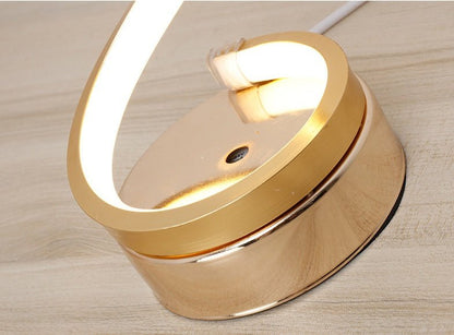 Blustoreweb ™ Lampada da Tavolo LED Moderna in Metallo con Tre Colori - Blustoreweb