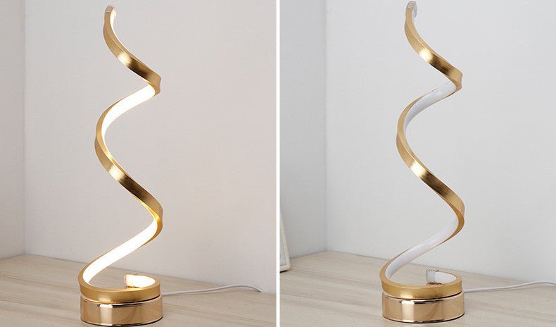 Blustoreweb ™ Lampada da Tavolo LED Moderna in Metallo con Tre Colori - Blustoreweb