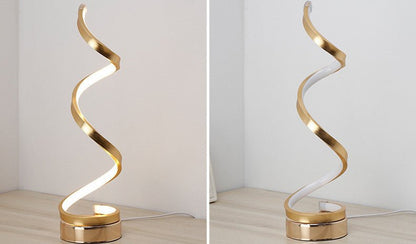 Blustoreweb ™ Lampada da Tavolo LED Moderna in Metallo con Tre Colori - Blustoreweb