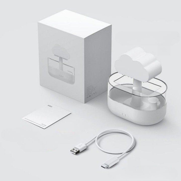 Umidificatore per ambiente colorato aroma terapia - Blustoreweb