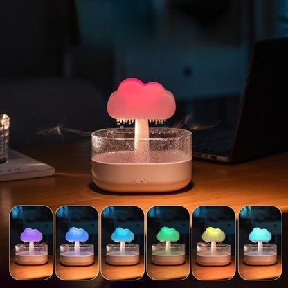 Umidificatore per ambiente colorato aroma terapia - Blustoreweb
